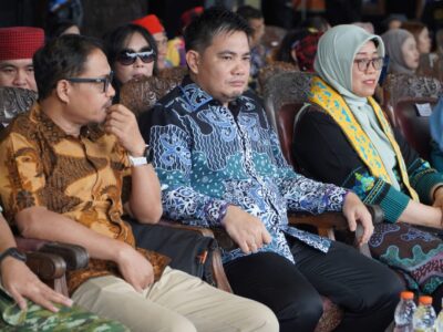 Wakil Bupati Mahakam Ulu (Mahulu), Suhuk, menghadiri pembukaan Gelar Teknologi Tepat Guna (TTG) XII Tingkat Provinsi Kalimantan Timur yang berlangsung di Taman Budaya Sendawar (TBS). (Foto: Prokopim Mahulu).
